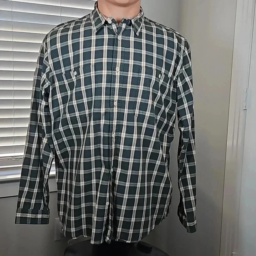 Filson Wildwood Green Plaid Shirt 11010760 3XL